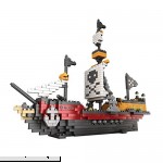 Rikuzo Pirate Ship Model Building Block Set 780pcs Nano Micro Blocks Diamond DIY Toys  B072PPHNCH